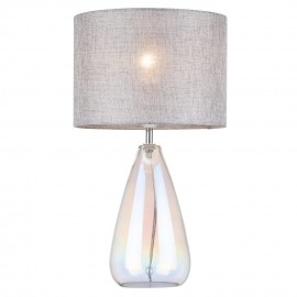 Mercator-Devon Table Lamp - Silver